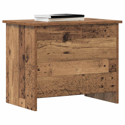 Aufbewahrungstruhe Altholz 60 x 40 x 50 cm Holzwerkstoff