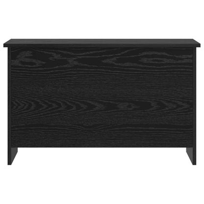 Aufbewahrungstruhe Schwarze Eiche 80 x 40 x 50 cm Holzwerkstoff