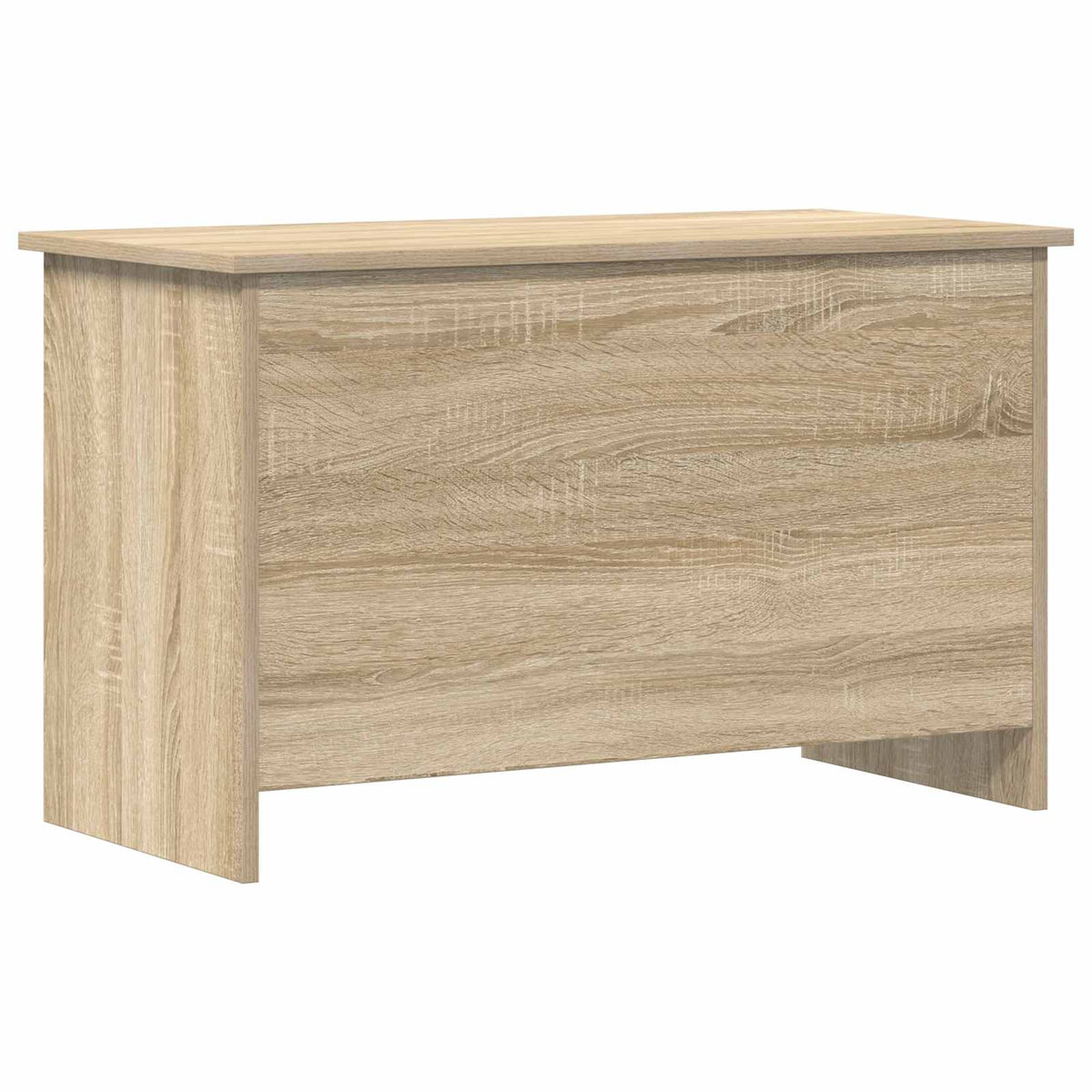 Aufbewahrungstruhe Sonoma-Eiche 80 x 40 x 50 cm Holzwerkstoff