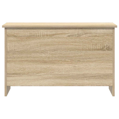 Aufbewahrungstruhe Sonoma-Eiche 80 x 40 x 50 cm Holzwerkstoff