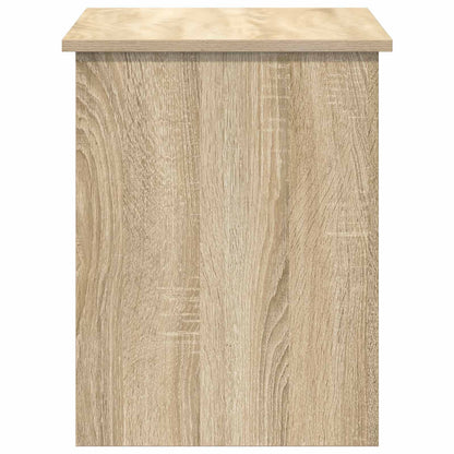 Aufbewahrungstruhe Sonoma-Eiche 80 x 40 x 50 cm Holzwerkstoff