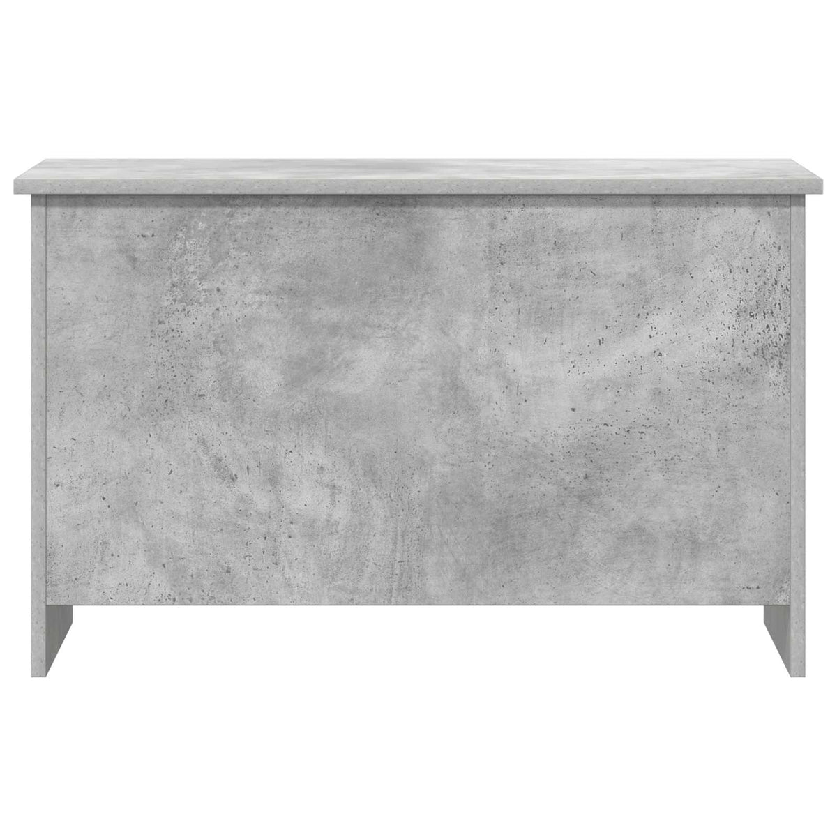 Aufbewahrungstruhe Betongrau 80 x 40 x 50 cm Holzwerkstoff