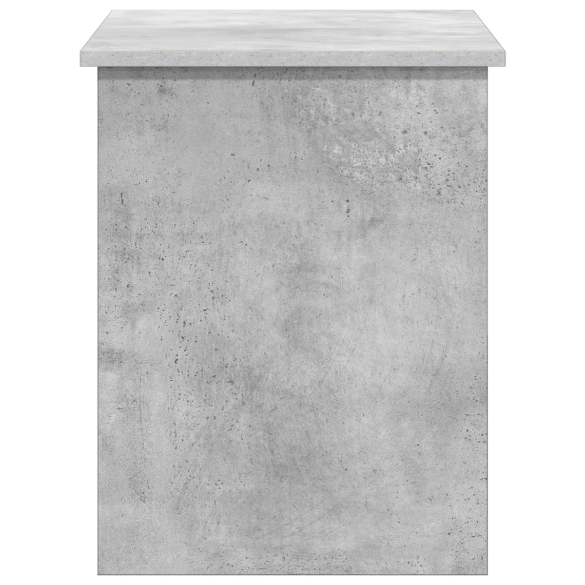 Aufbewahrungstruhe Betongrau 80 x 40 x 50 cm Holzwerkstoff
