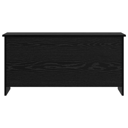 Aufbewahrungstruhe mit Speicher Schwarze Eiche 100 x 40 x 50 cm