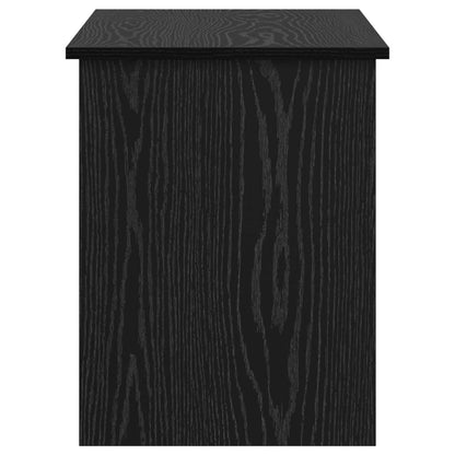 Aufbewahrungstruhe mit Speicher Schwarze Eiche 100 x 40 x 50 cm