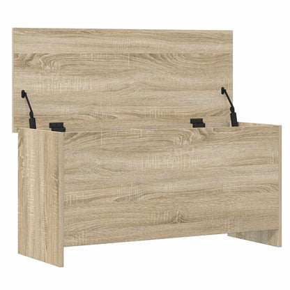 Aufbewahrungstruhe Sonoma-Eiche 100 x 40 x 50 cm Holzwerkstoff