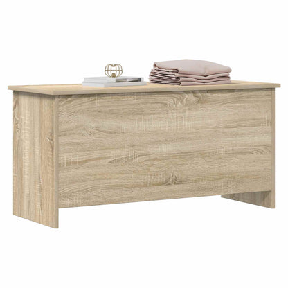 Aufbewahrungstruhe Sonoma-Eiche 100 x 40 x 50 cm Holzwerkstoff
