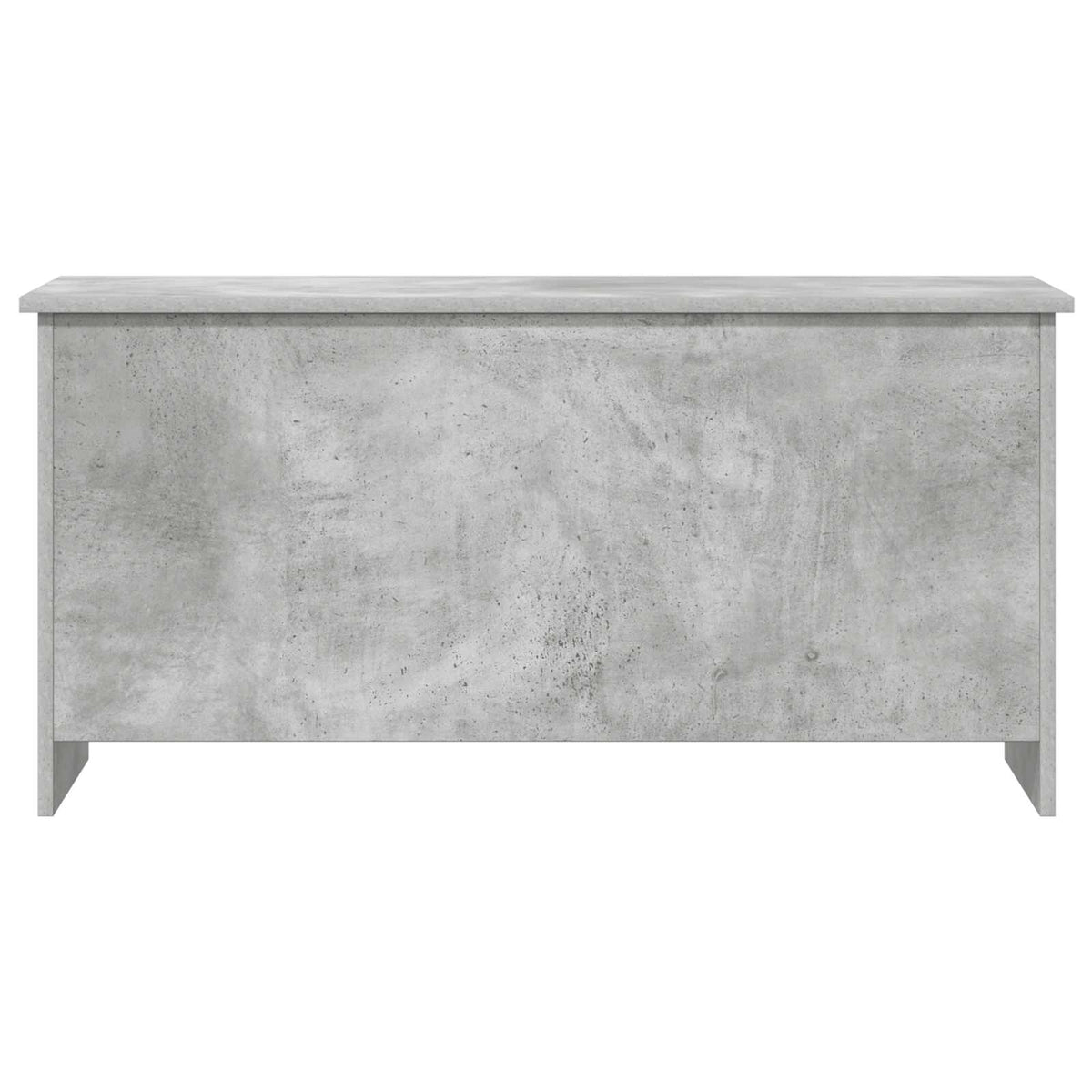 Aufbewahrungstruhe Betongrau 100 x 40 x 50 cm Holzwerkstoff
