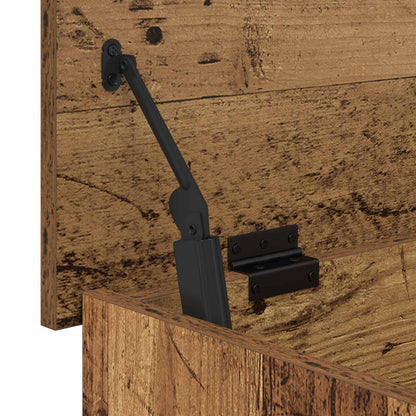 Aufbewahrungstruhe Altholz 100 x 40 x 50 cm Holzwerkstoff