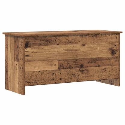 Aufbewahrungstruhe Altholz 100 x 40 x 50 cm Holzwerkstoff