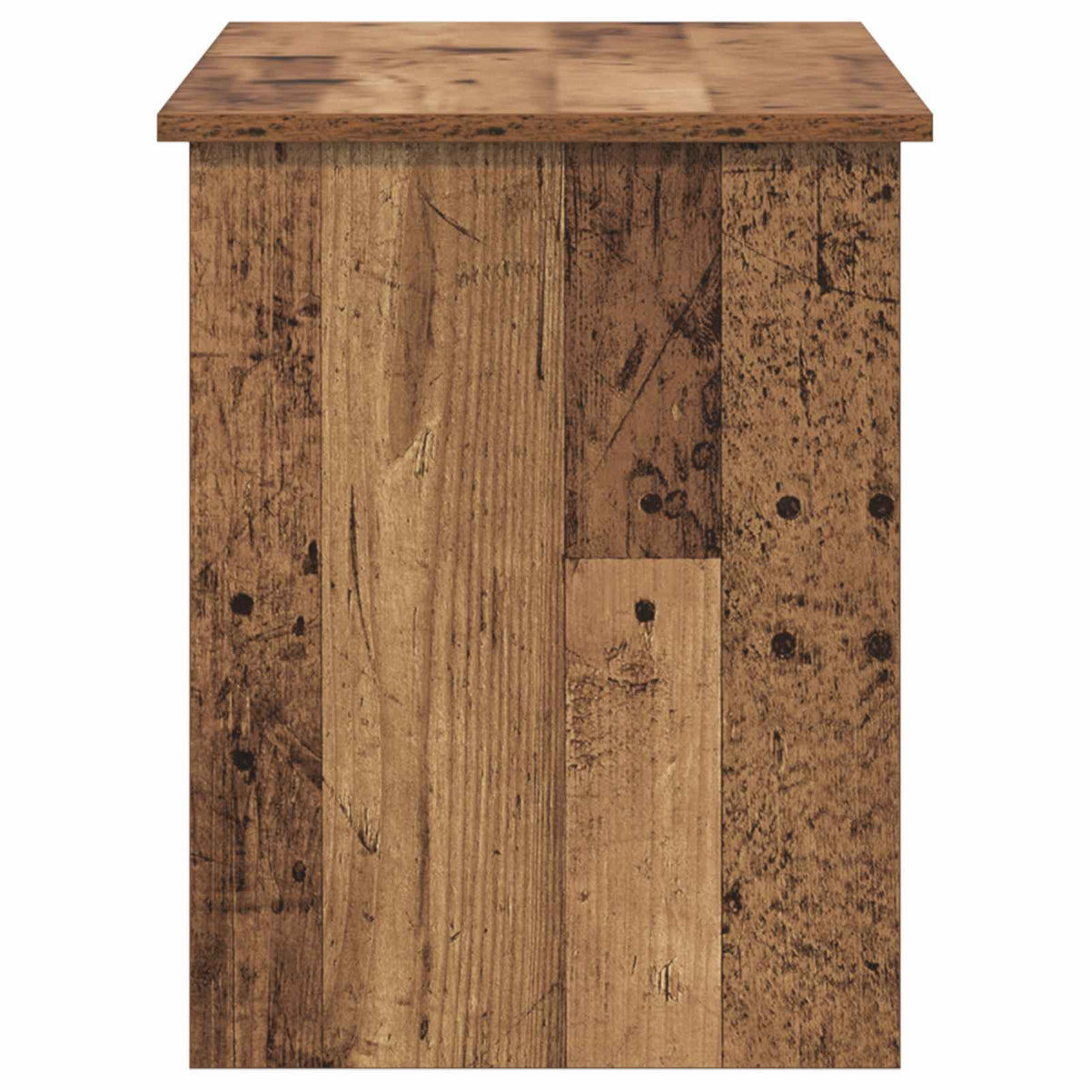 Aufbewahrungstruhe Altholz 100 x 40 x 50 cm Holzwerkstoff
