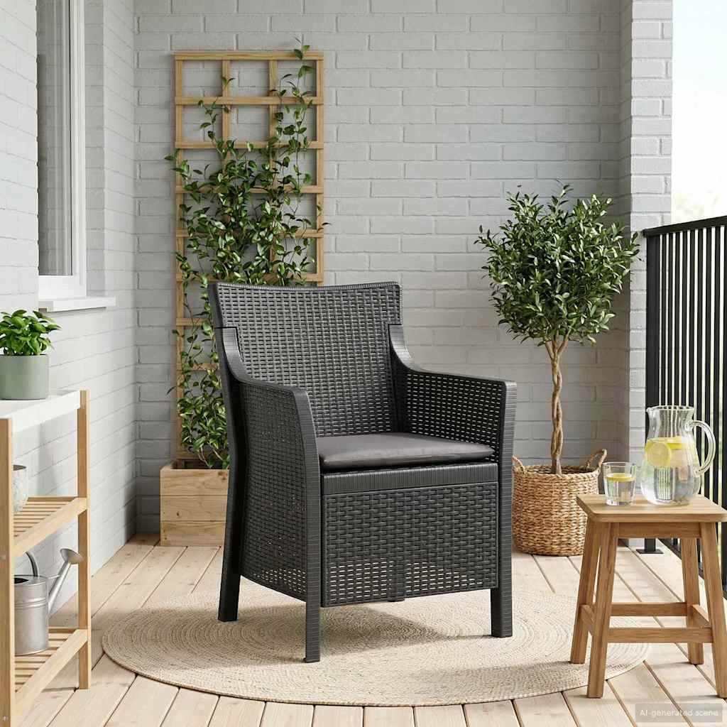 Sessel Anthrazit PP