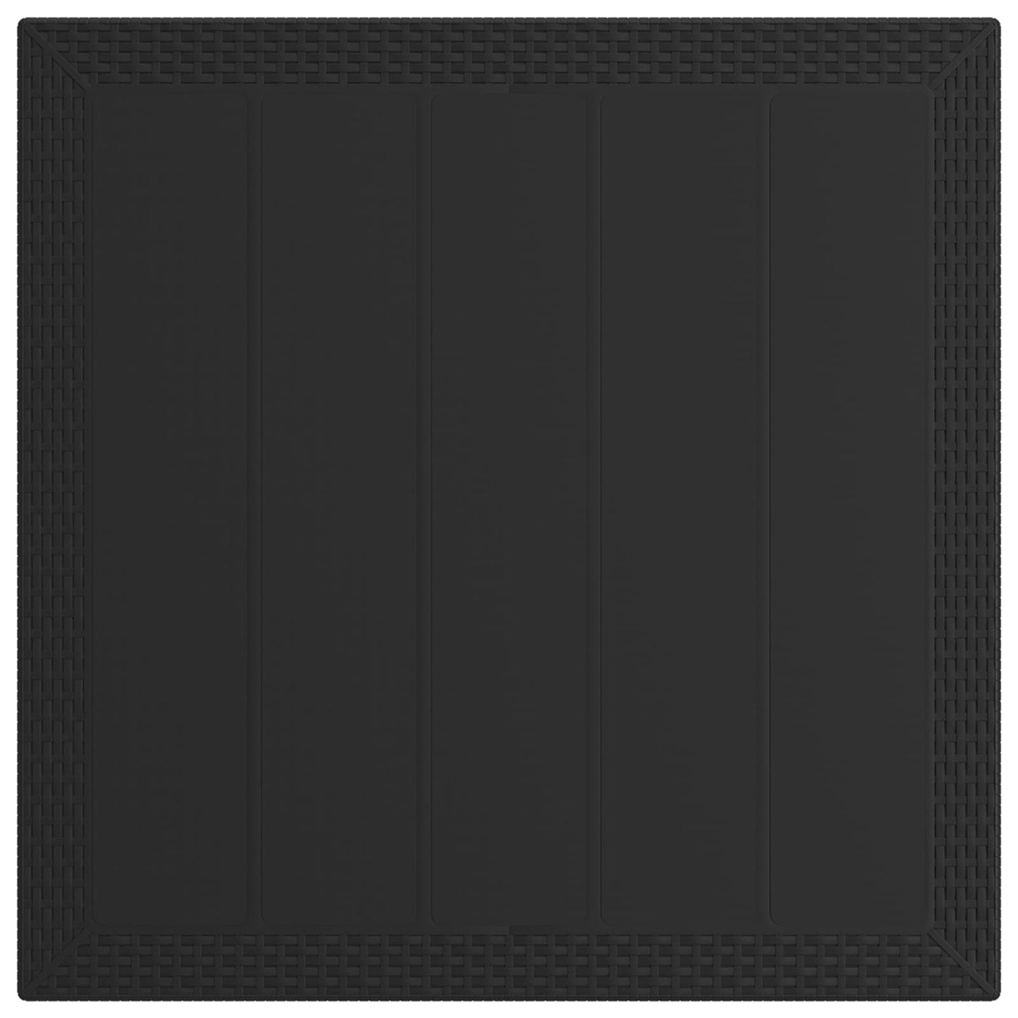 Garten Essgruppe 3 stk. Anthrazit und Creme PP