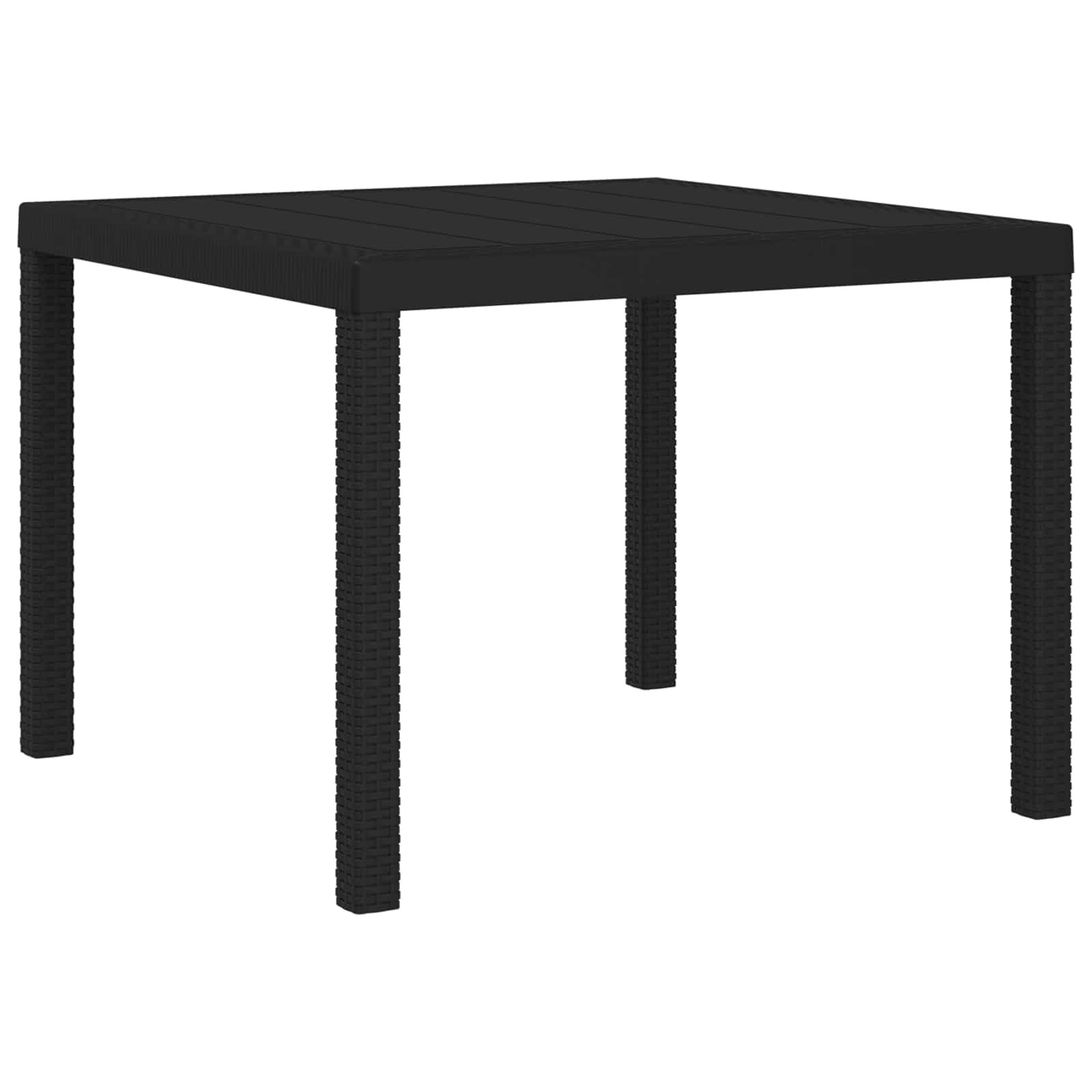 Garten Essgruppe 3 stk. Anthrazit PP