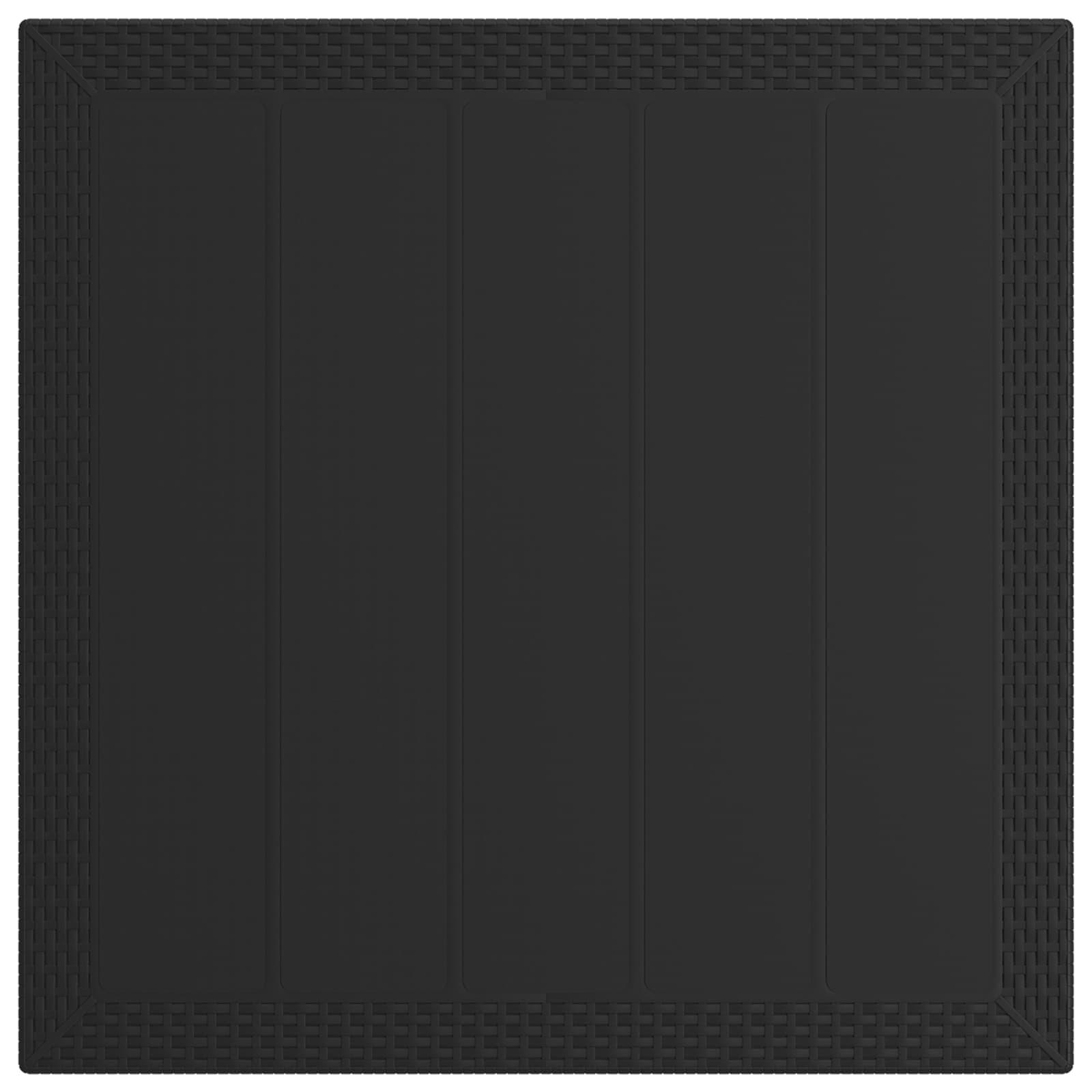 Garten Essgruppe 3 stk. Anthrazit PP