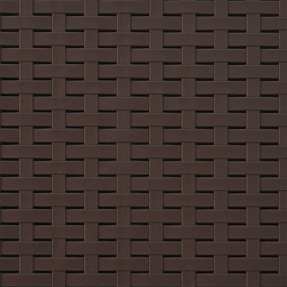 Garten Essgruppe 3 stk. Braun und Creme PP