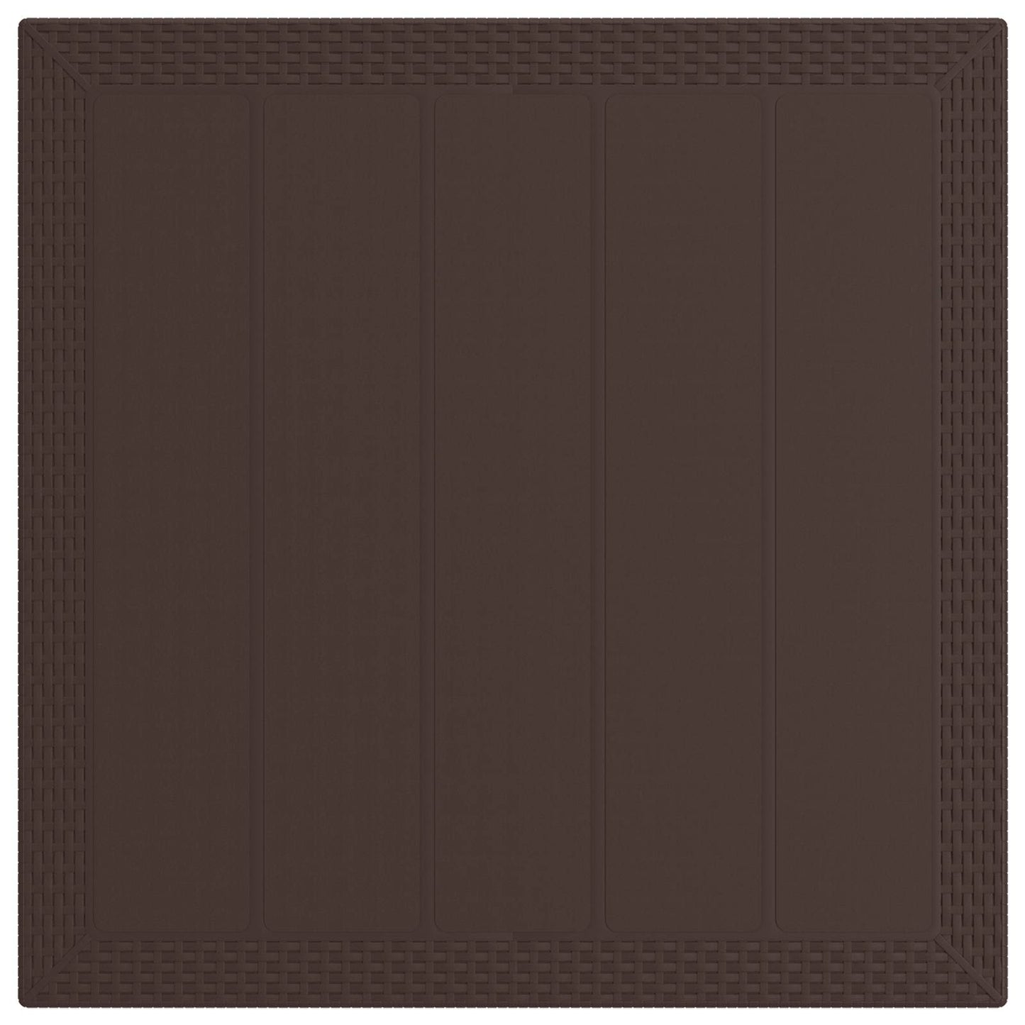 Garten Essgruppe 3 stk. Braun und Taupe PP