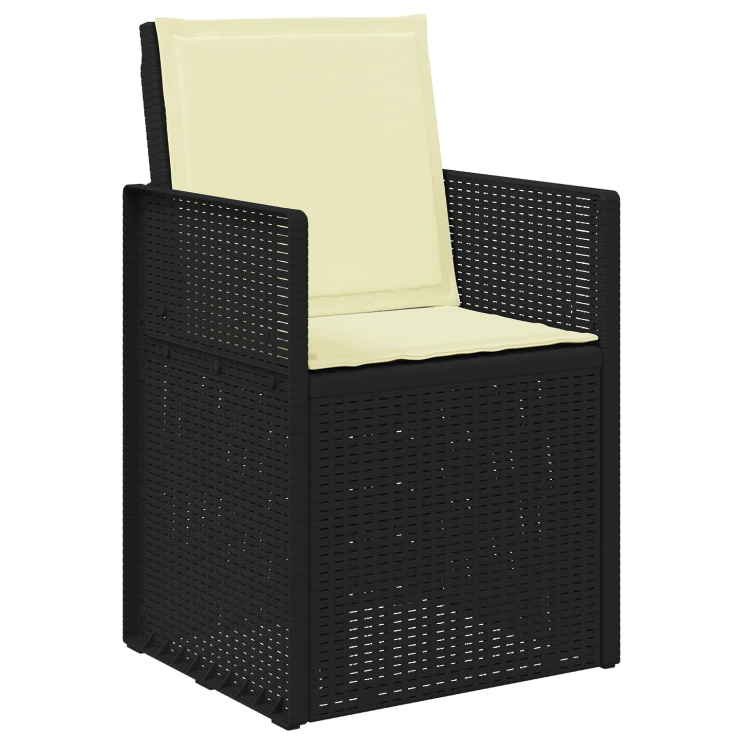 Garten Essgruppe 5 stk. Anthrazit und Creme PP