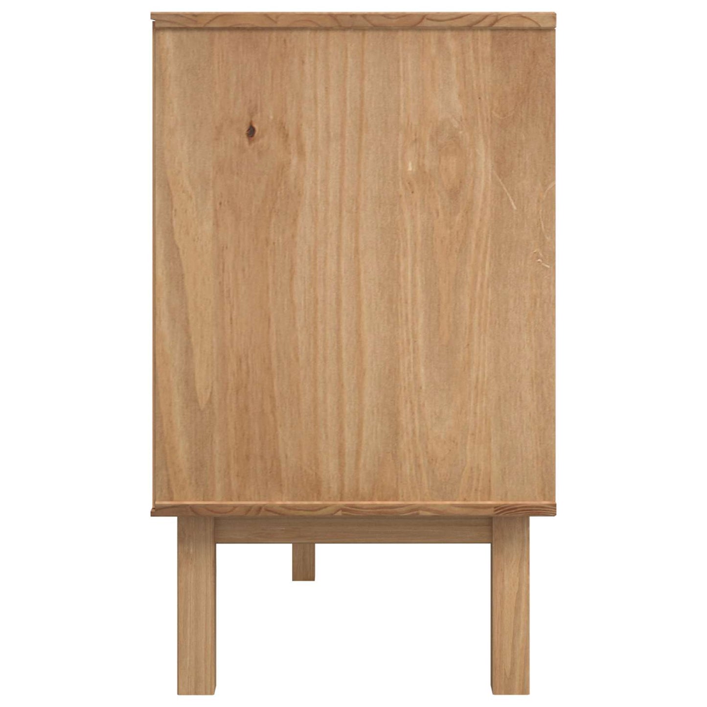 Sideboard OTTA Braun und Schwarz 114 x 43 x 73,5 cm