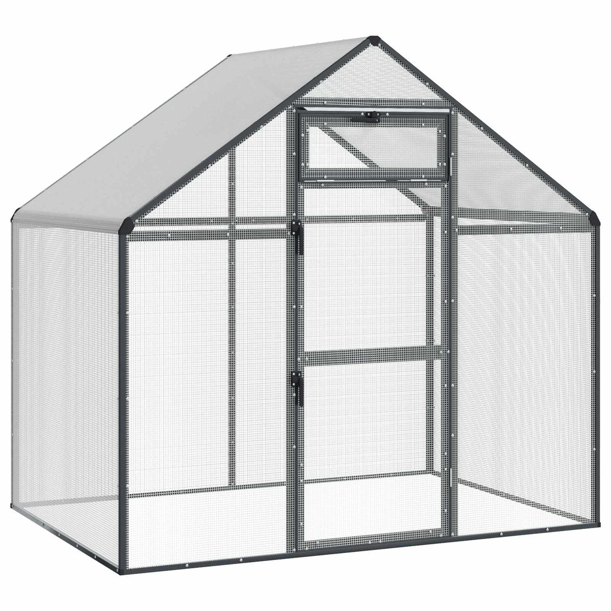 Vogelkäfig Anthrazit 181,5 x 112,5 x 173,5 cm