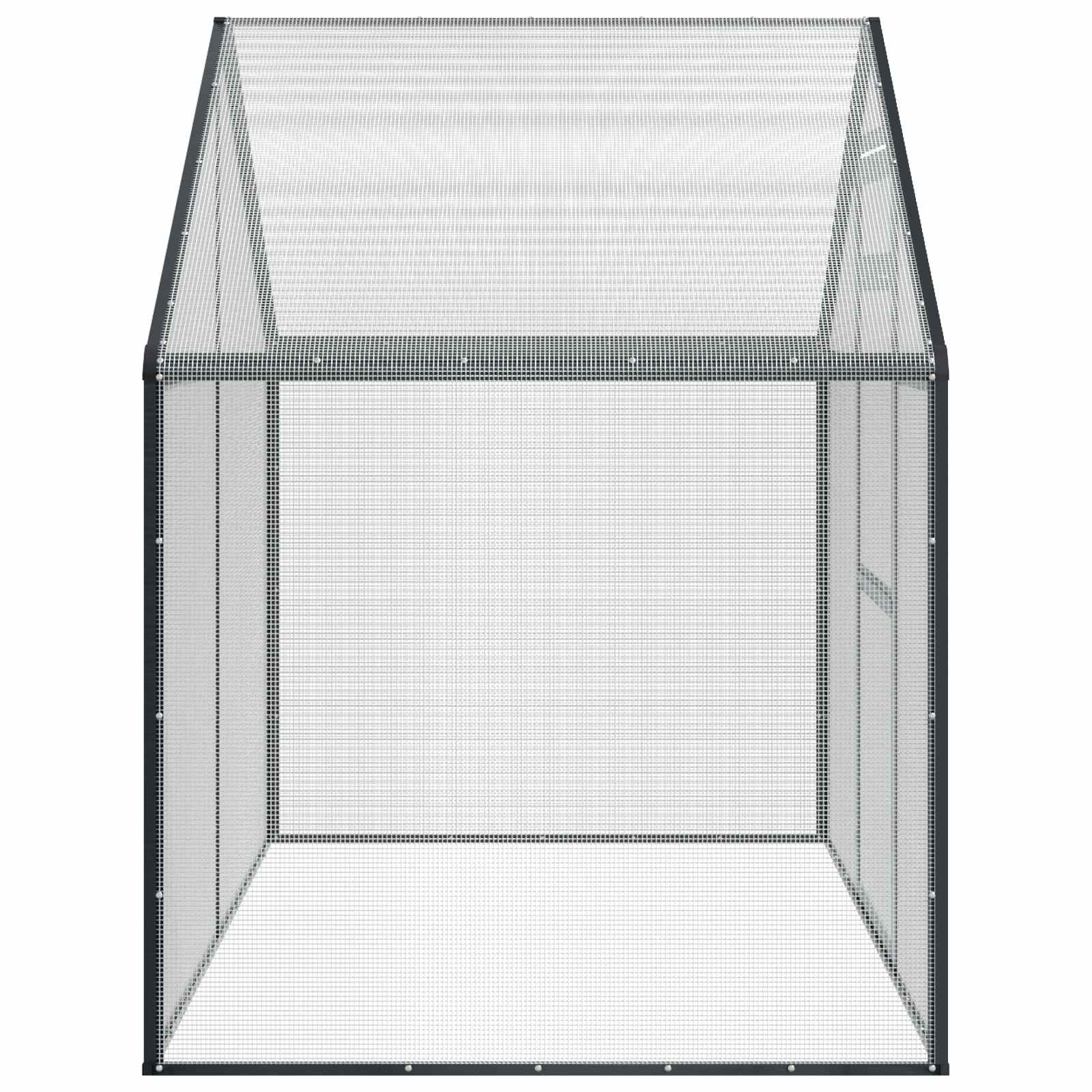 Vogelkäfig Anthrazit 181,5 x 112 x 173,5 cm
