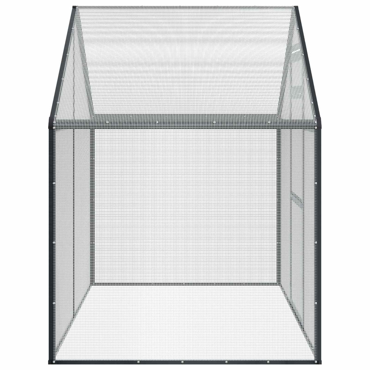 Vogelkäfig Anthrazit 181,5 x 112,5 x 173,5 cm