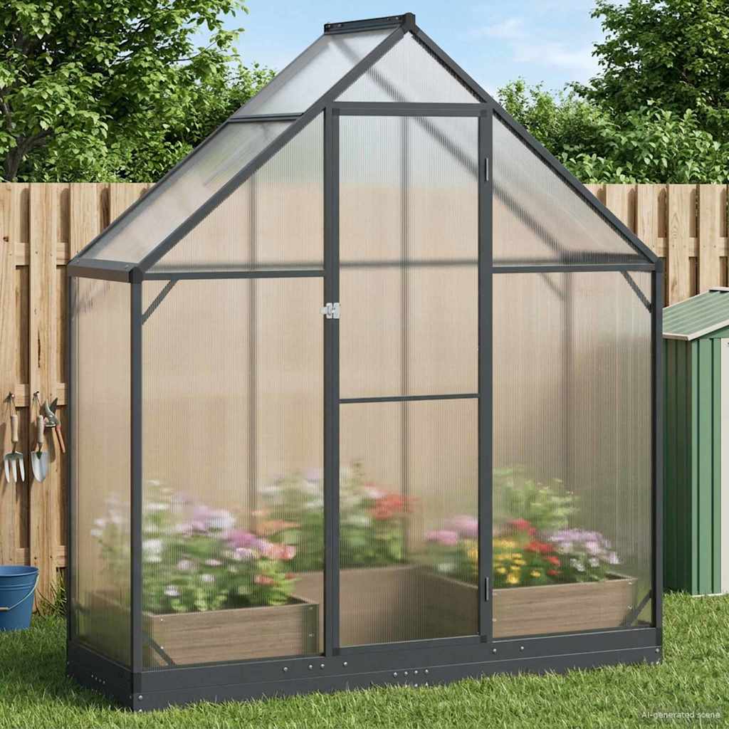 Garten Gewächshaus 183,5 x 63,5 x 207 cm