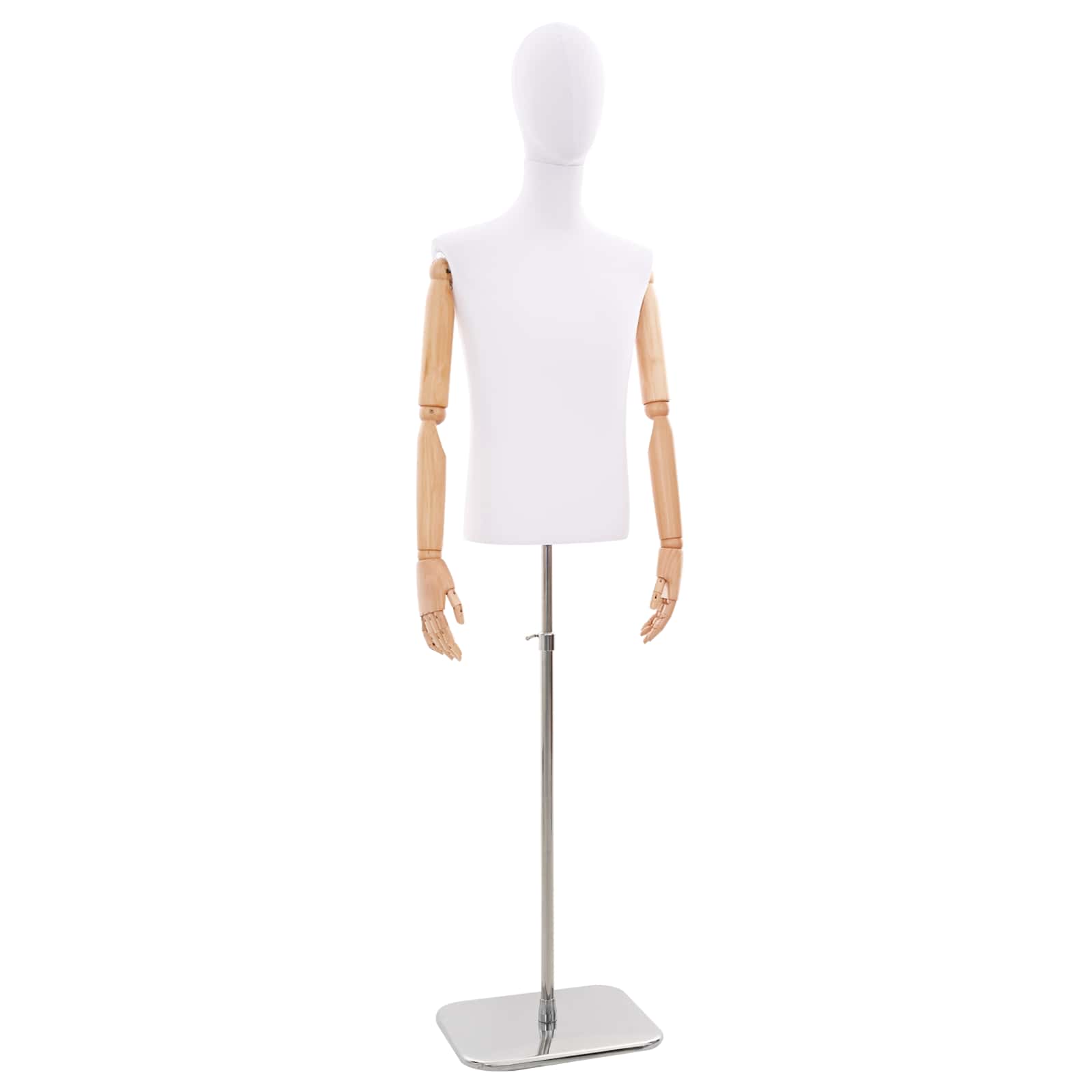 Verstellbarer Mannequin 170-218 cm mit Standfuß Männlich PP