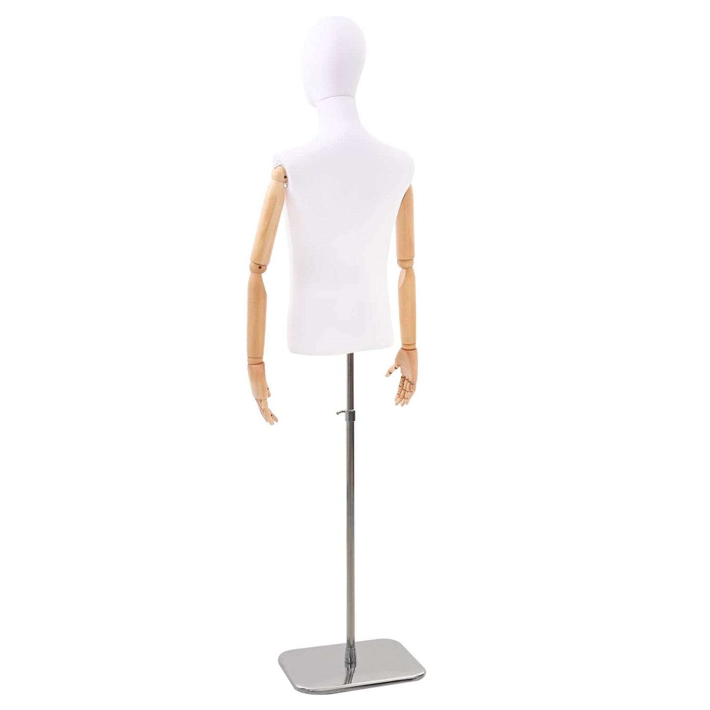 Verstellbarer Mannequin 170-218 cm mit Standfuß Männlich PP
