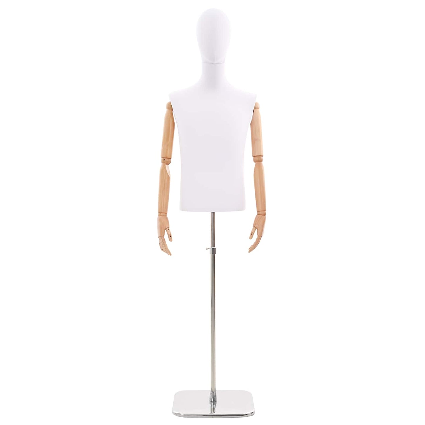 Verstellbarer Mannequin 170-218 cm mit Standfuß Männlich PP
