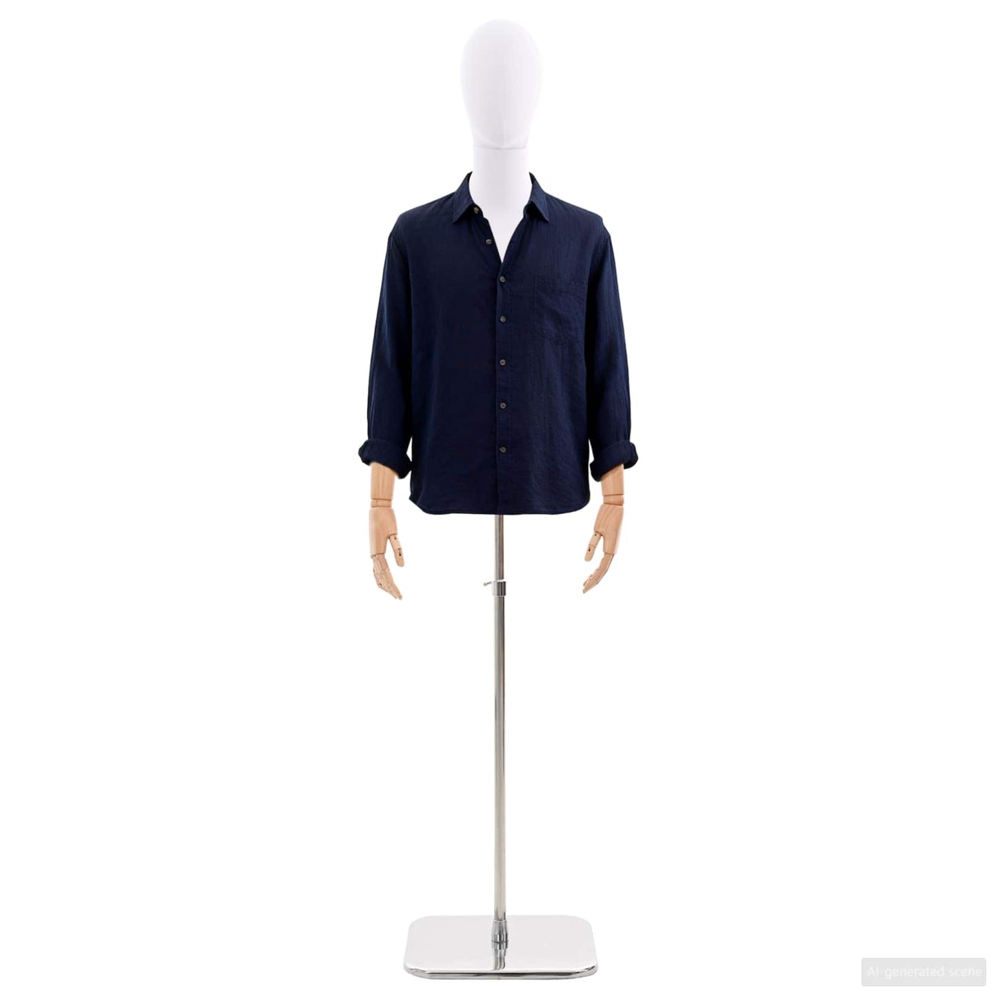 Verstellbarer Mannequin 170-218 cm mit Standfuß Männlich PP