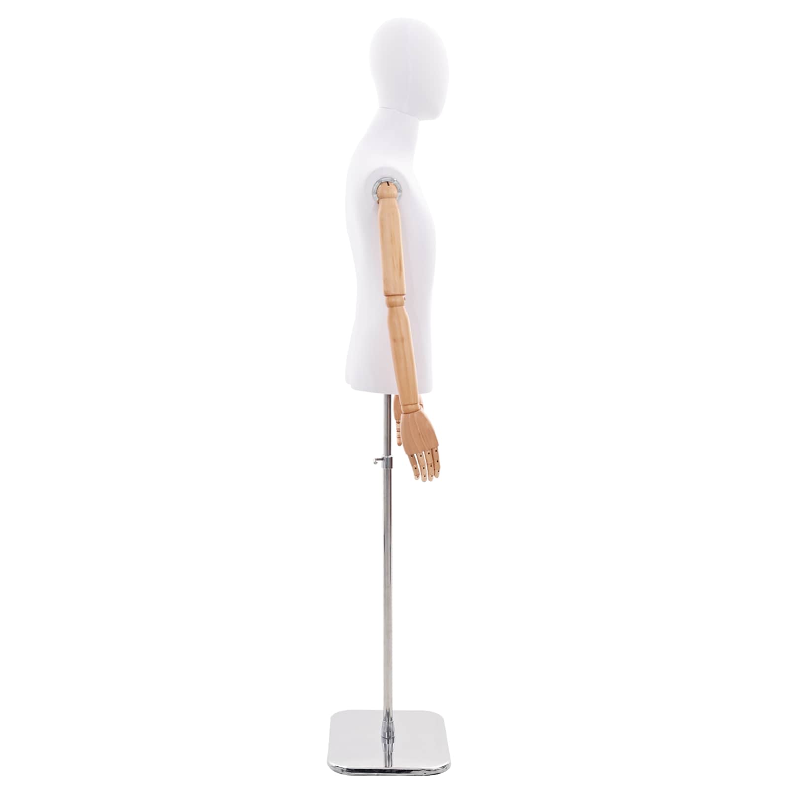 Verstellbarer Mannequin 170-218 cm mit Standfuß Männlich PP