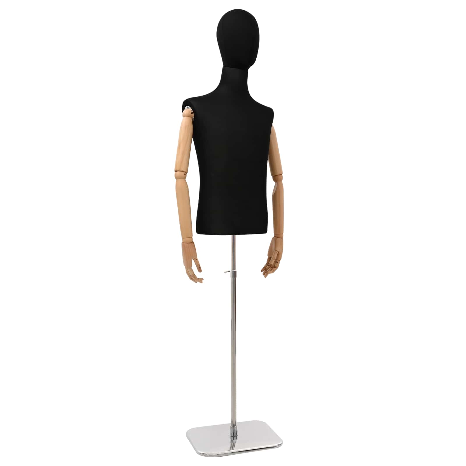 Verstellbarer Mannequin 170-218 cm mit Standfuß Männlich PP