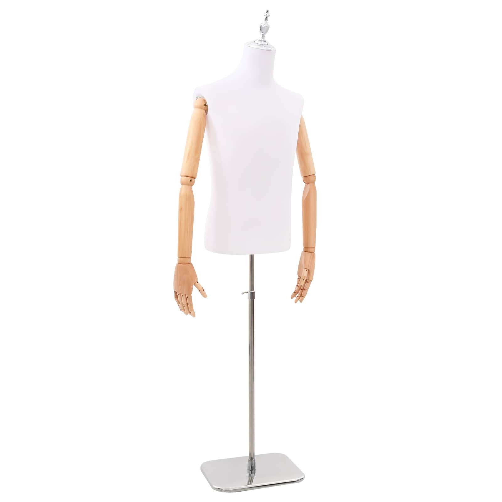 Verstellbarer Mannequin 170-218 cm mit Standfuß Männlich PP