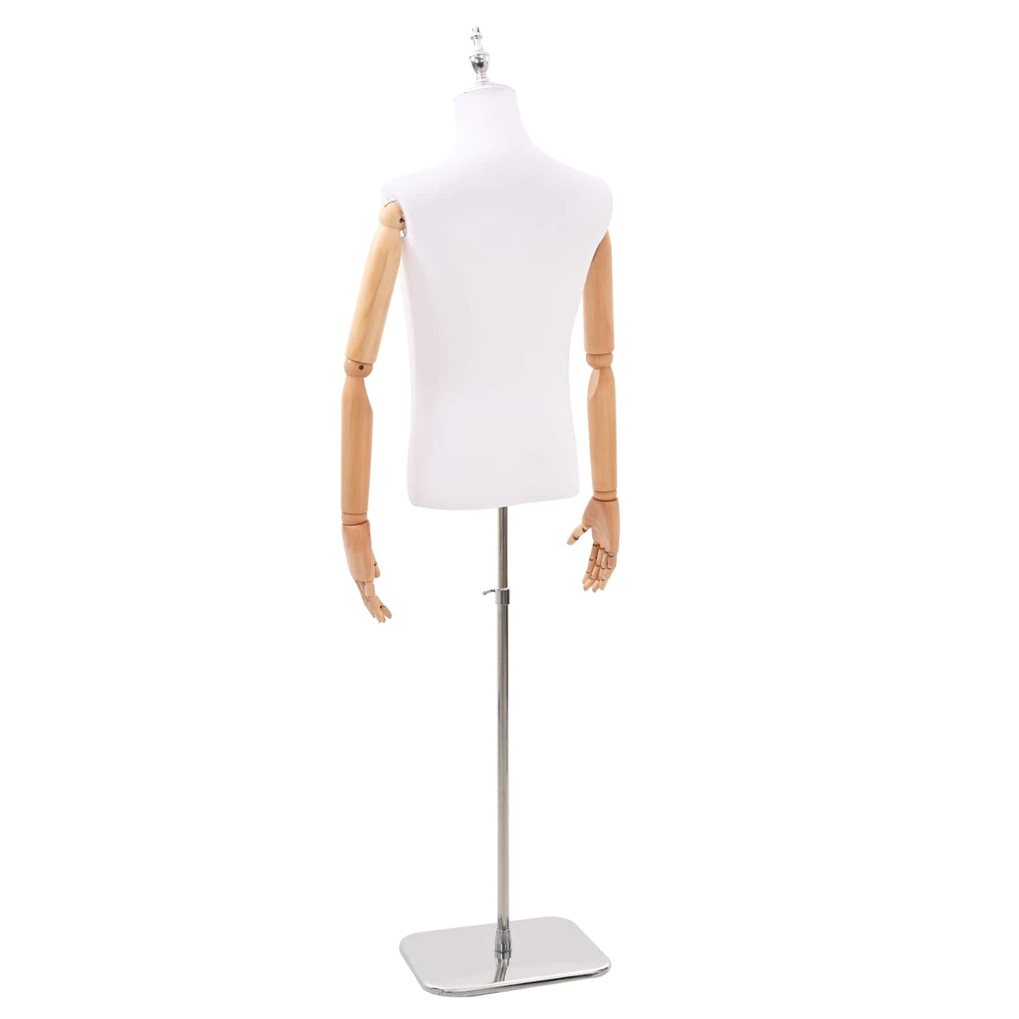 Verstellbarer Mannequin 170-218 cm mit Standfuß Männlich PP