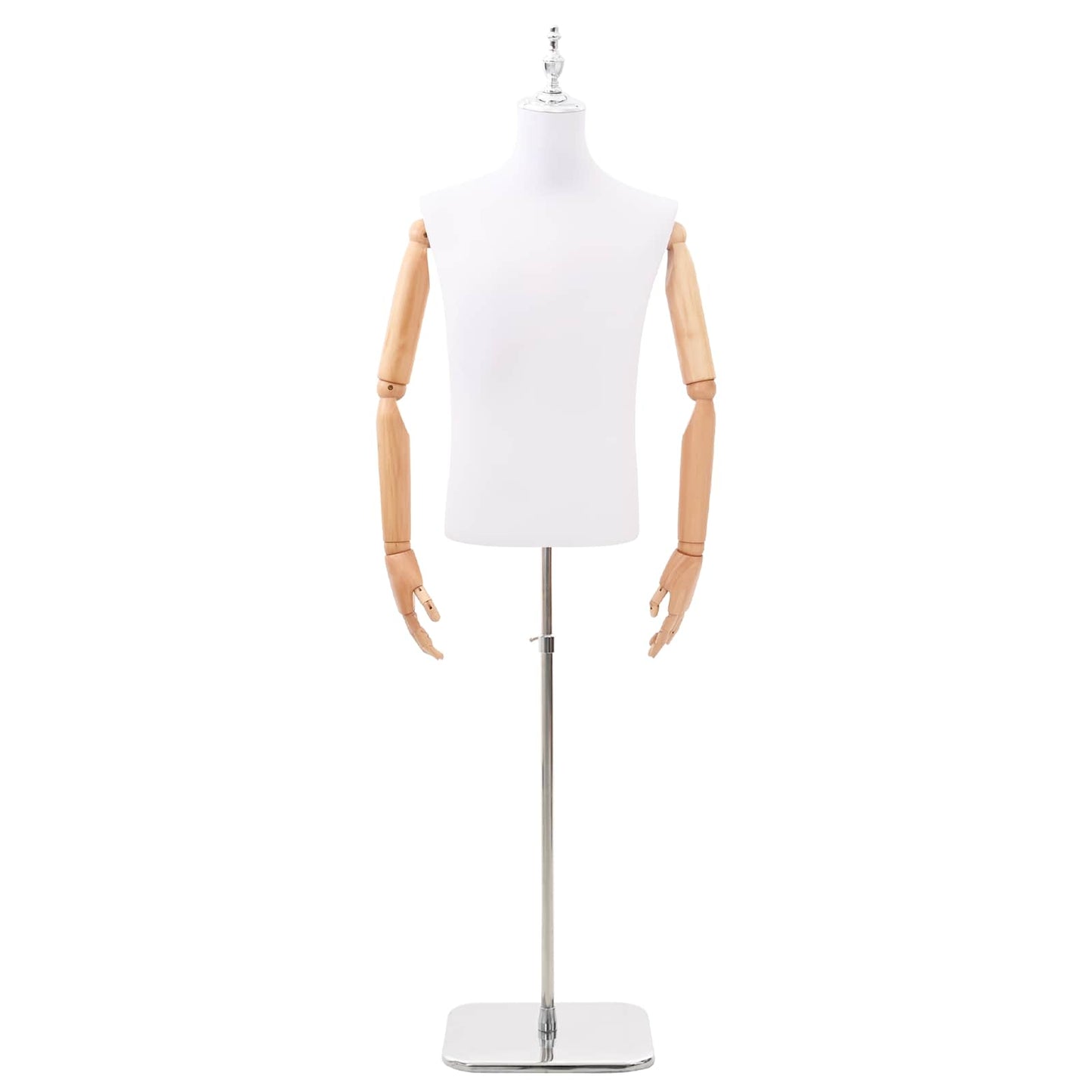 Verstellbarer Mannequin 170-218 cm mit Standfuß Männlich PP
