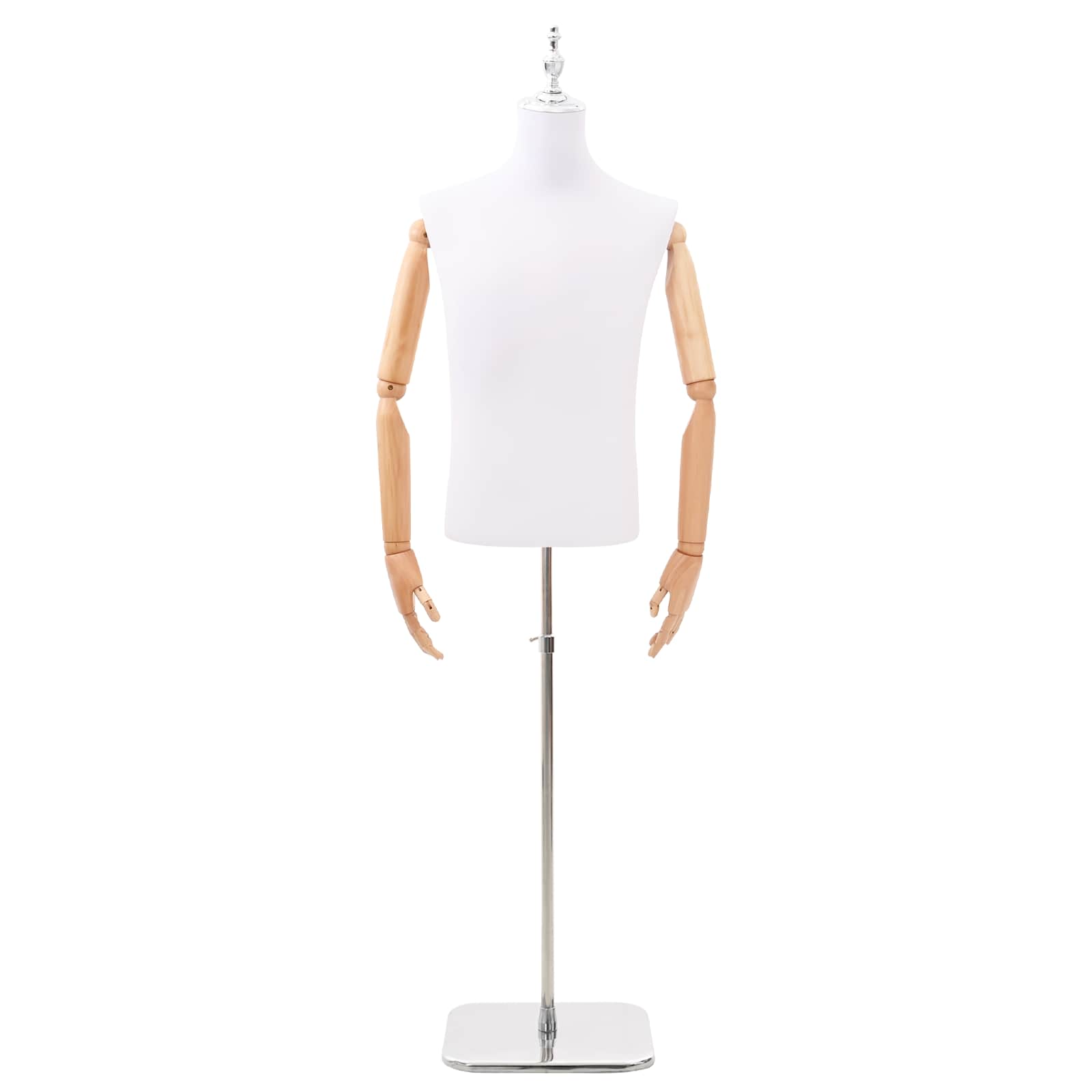 Verstellbarer Mannequin 170-218 cm mit Standfuß Männlich PP