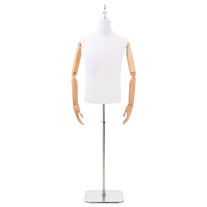 Verstellbarer Mannequin 170-218 cm mit Standfuß Männlich PP