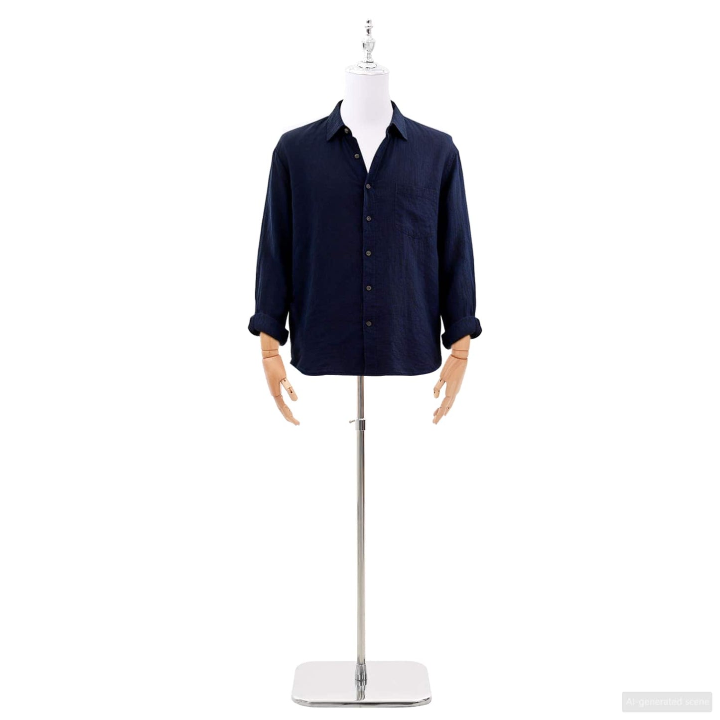 Verstellbarer Mannequin 170-218 cm mit Standfuß Männlich PP