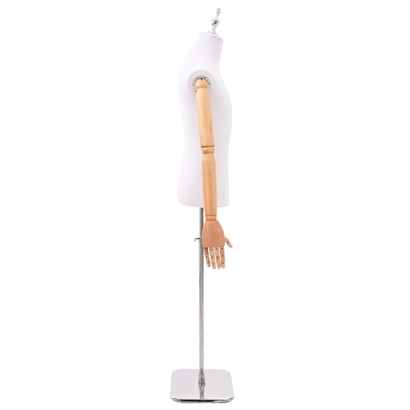 Verstellbarer Mannequin 170-218 cm mit Standfuß Männlich PP