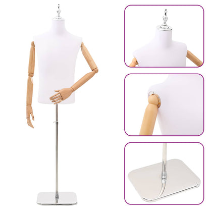 Verstellbarer Mannequin 170-218 cm mit Standfuß Männlich PP