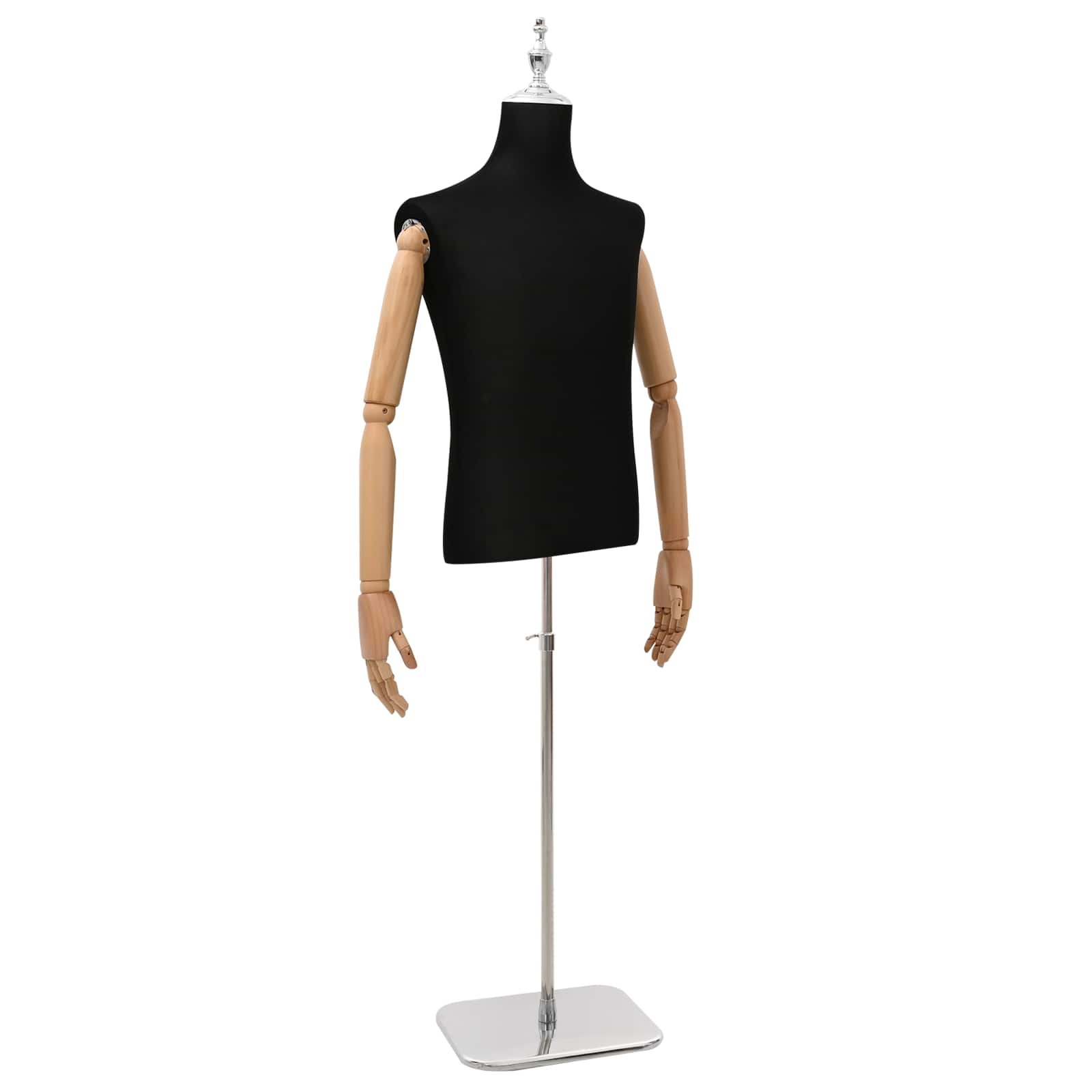 Verstellbarer Mannequin 170-218 cm mit Standfuß Männlich PP