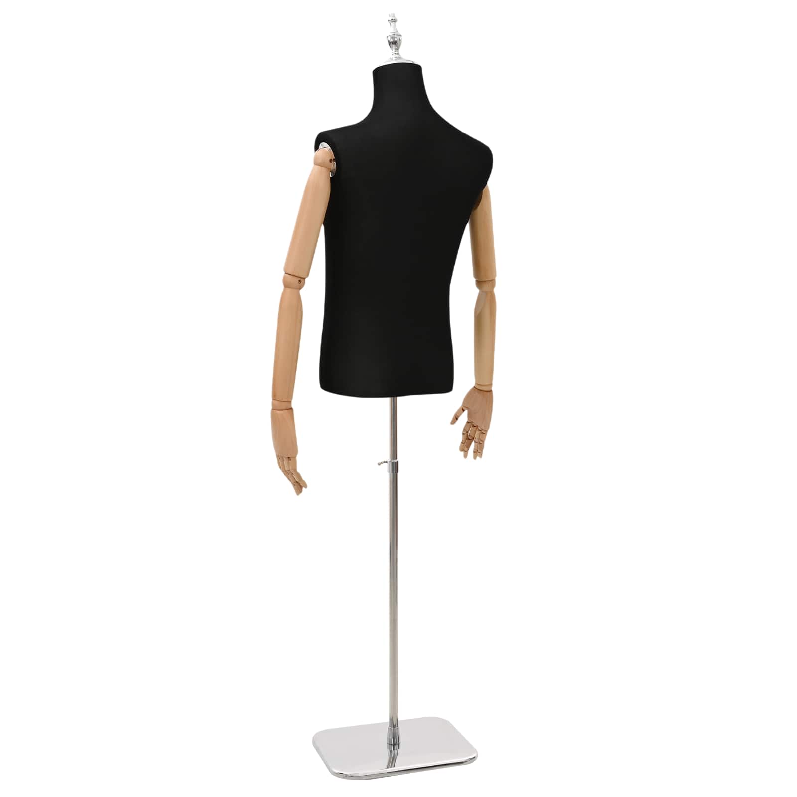 Verstellbarer Mannequin 170-218 cm mit Standfuß Männlich PP