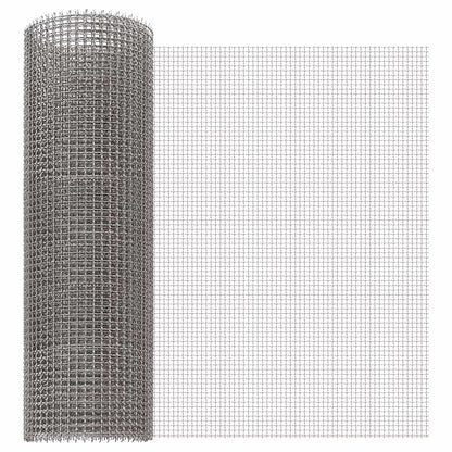 Mesh Bildschirm 40 x 200 cm 3 Mesh Edelstahl 201 Silber