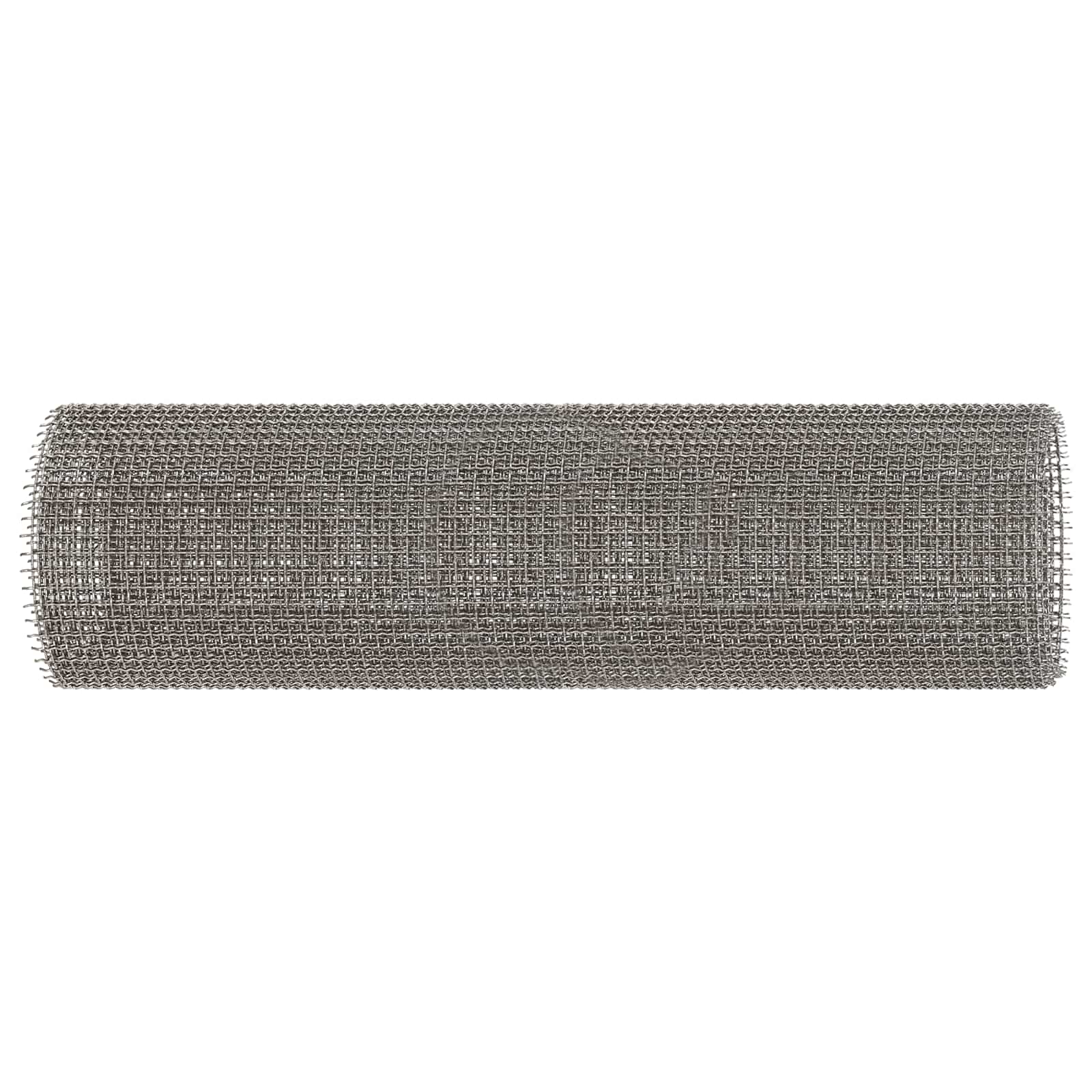Mesh Bildschirm 40 x 200 cm 3 Mesh Edelstahl 201 Silber