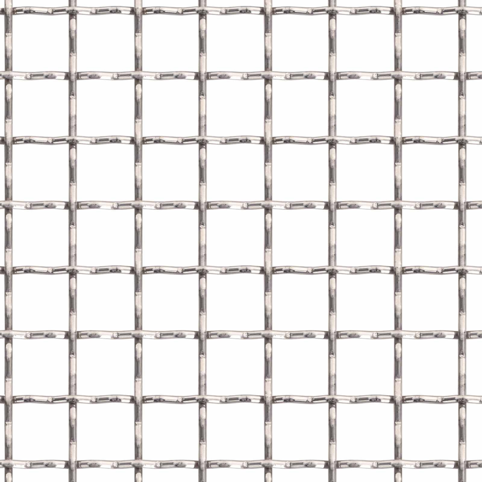 Mesh Bildschirm 40 x 200 cm 3 Mesh Edelstahl 201 Silber