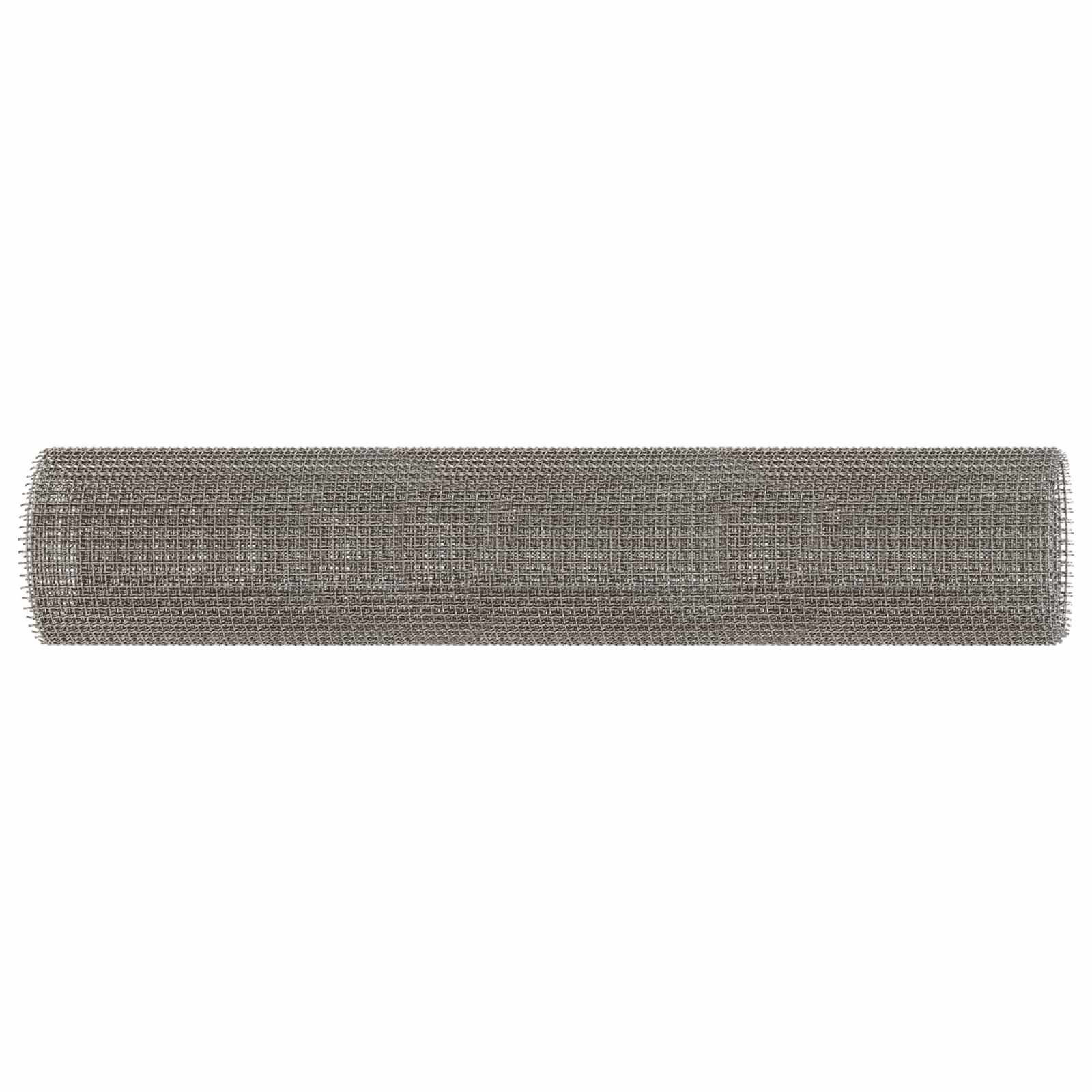 Mesh Bildschirm 60 x 200 cm 3 Mesh Edelstahl 201 Silber