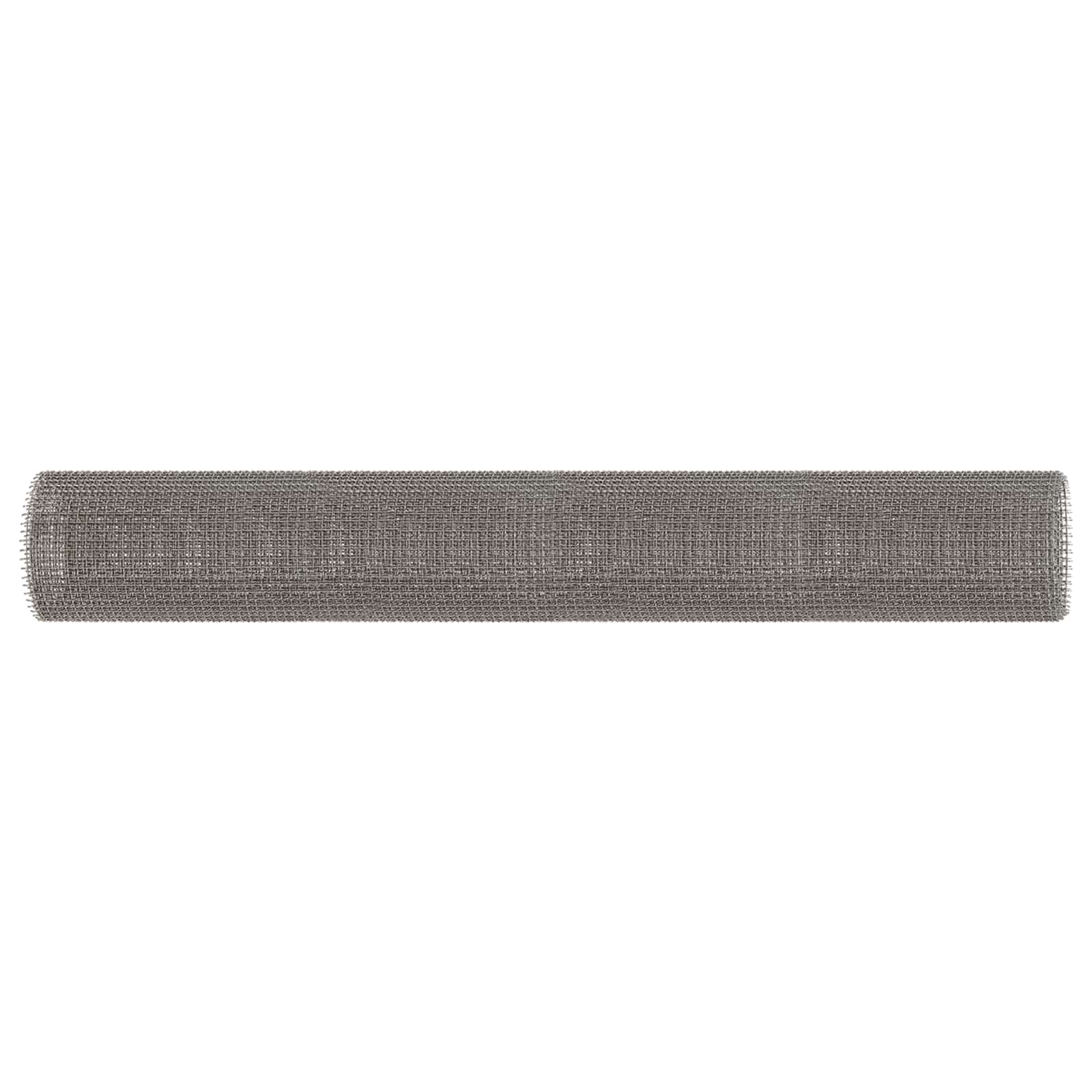 Mesh Bildschirm 80 x 200 cm 3 Mesh Edelstahl 201 Silber