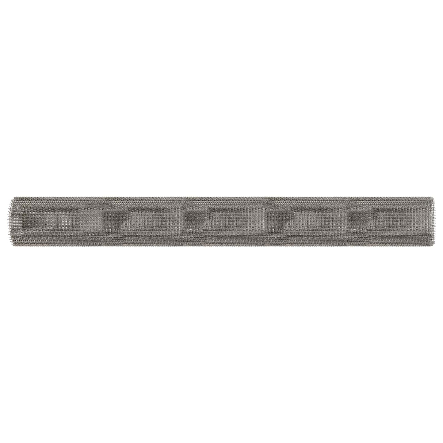 Mesh Bildschirm 100 x 200 cm 3 Mesh Edelstahl 201 Silber