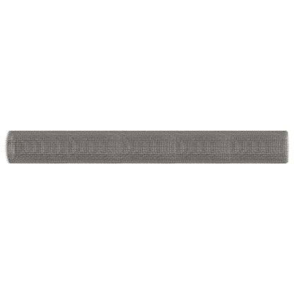 Mesh Bildschirm 100 x 200 cm 3 Mesh Edelstahl 201 Silber